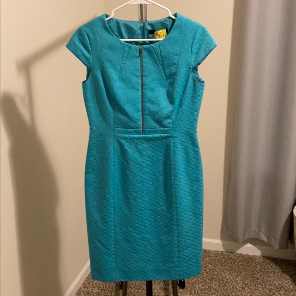 Anne Marie turquoise blue dress